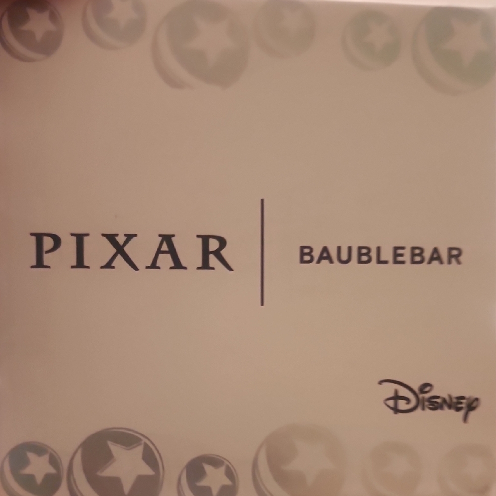 BaubleBar Pixar Monsters Inc Earrings - Blue, Green, and Gold Sulley - Picture 4 of 4